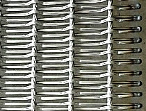 self tracking mesh belt